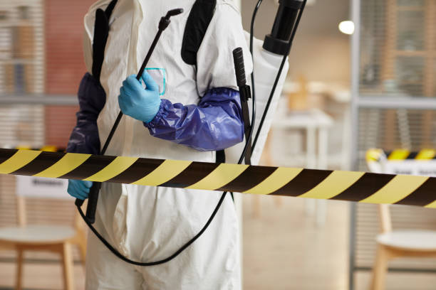 Professional Infectious Disease Decontamination technician working in Adelanto, CA
